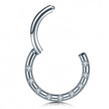 Кликер из титана 9 кристаллов Clear