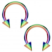 Циркуляр с пиками из стали Rainbow